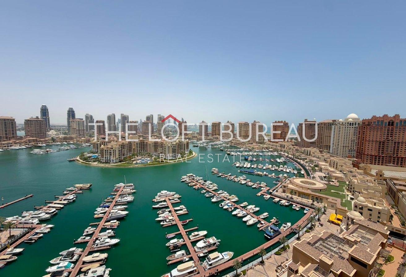 3 BR+MAID| BILLS INCLUDED| FULL MARINA VIEW| FF|