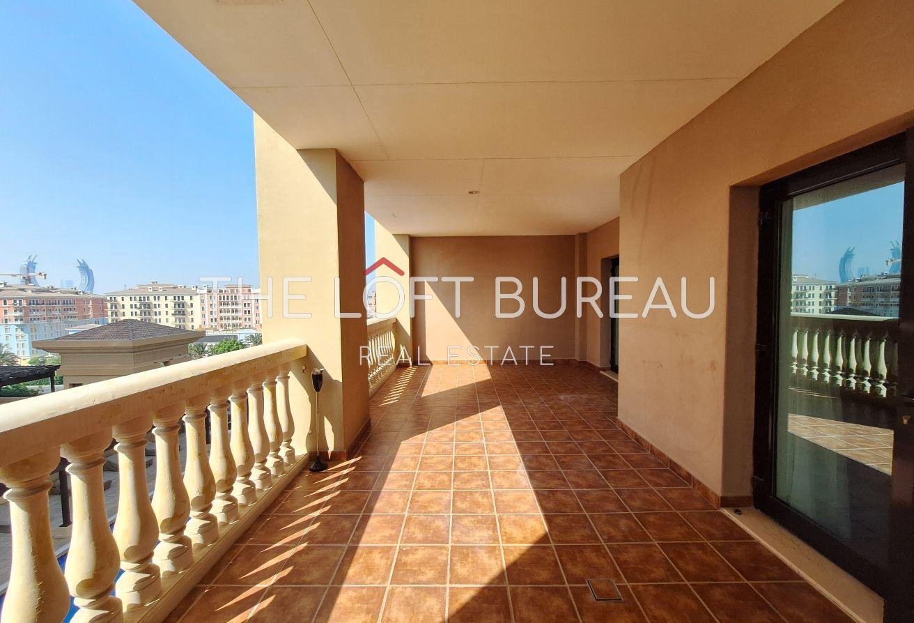 Home 8 Spacious 2BR+Maid in Porto Arabia with Balcony