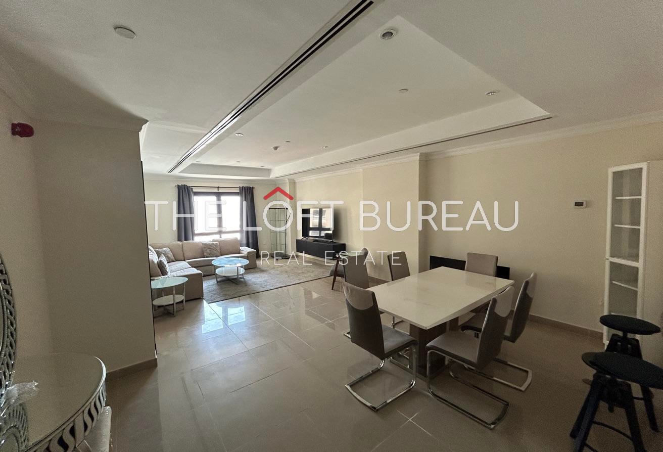 Luxury 1BR | Tower 28 Porto Arabia | Huge Layout
