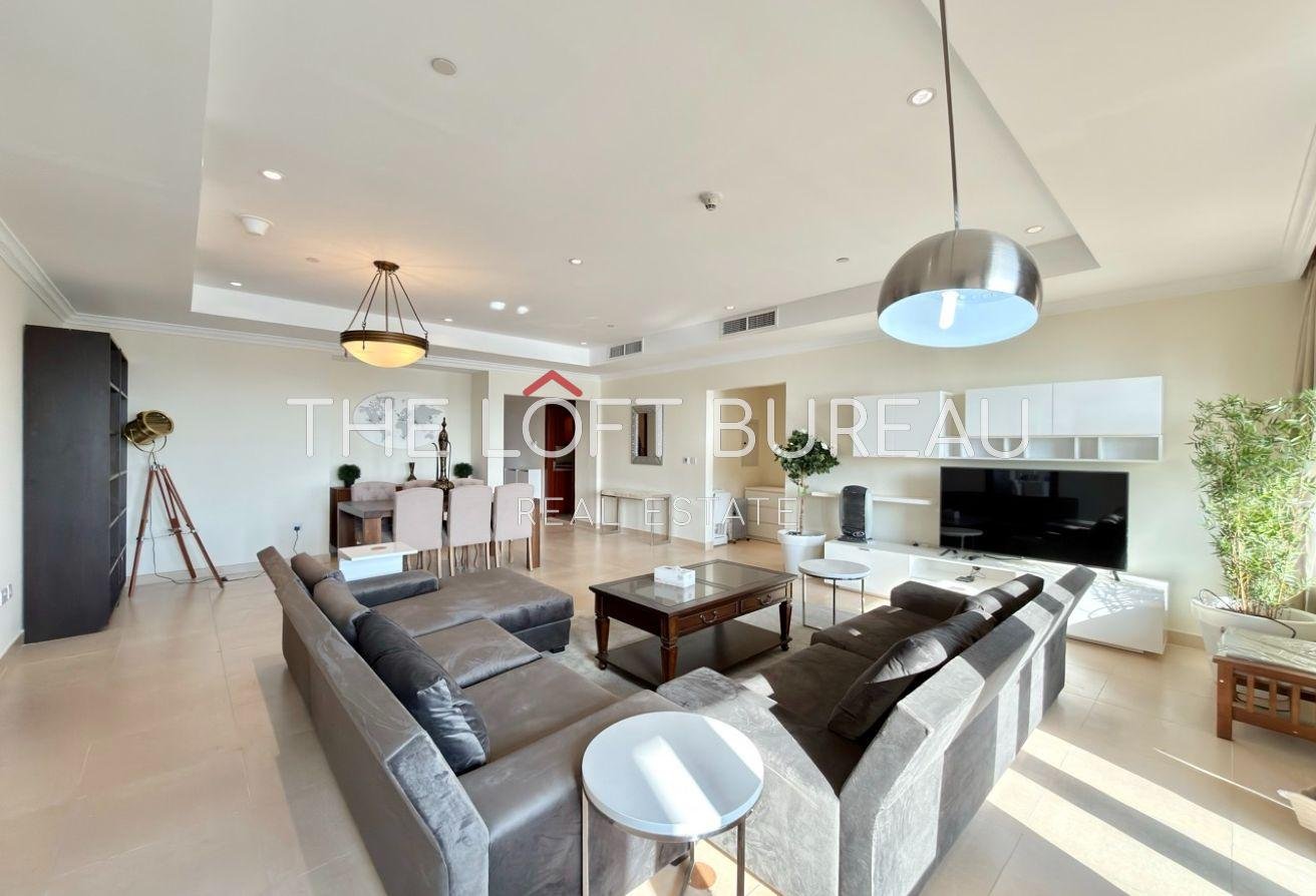 COOLING INCLUDED I SEA VIEW I HUGE LAYOUT 3BR+MAID