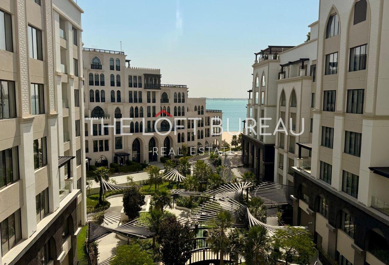 2 Bedroom + Maid | sea View | Pearl | Brand New|PP