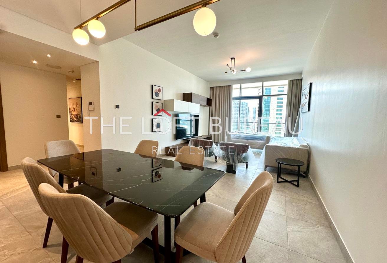 Fully Furnished 3BR + Maid | 2 Balconies | Modern