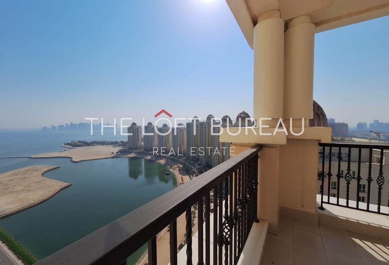 Stunning 3-Bedroom + Maid’s| Sea View |V. Bahriya