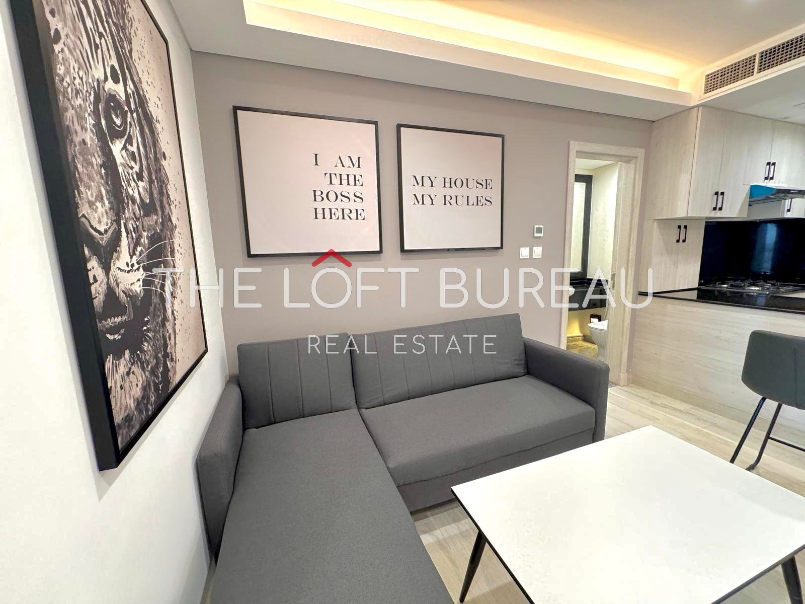 Move-In Ready Furnished 1-Bed Apartment for Rent