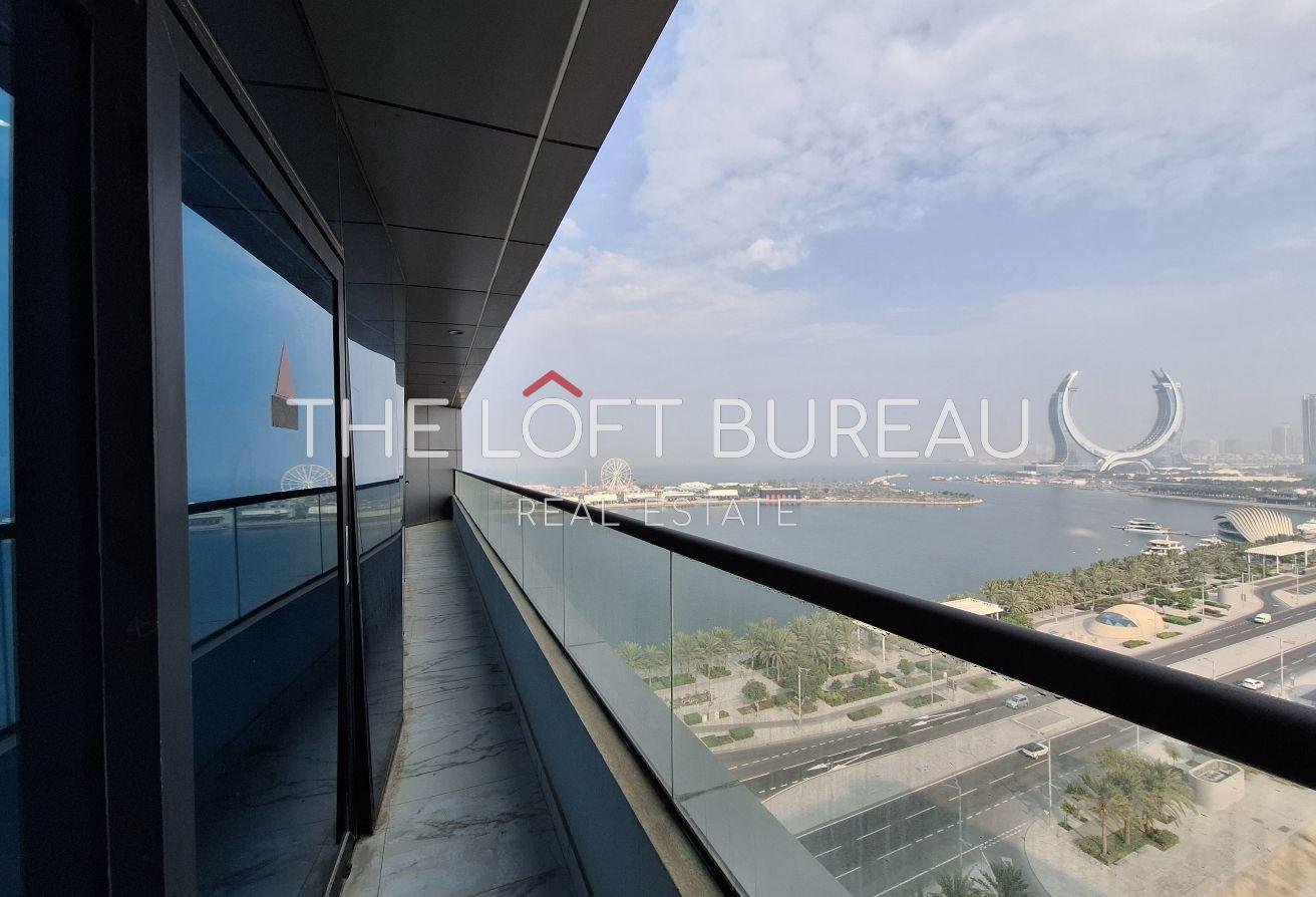 Deluxe 2BR Apartment | Sea View in Lusail Marina