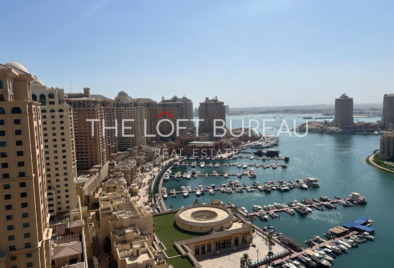 SPACIOUS 2BR FOR RENT IN PORTO ARABIA |MARINA VIEW