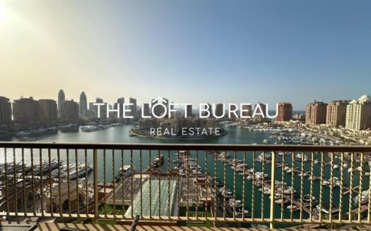 Marina View! Semi Furnished 2BR with Balcony!