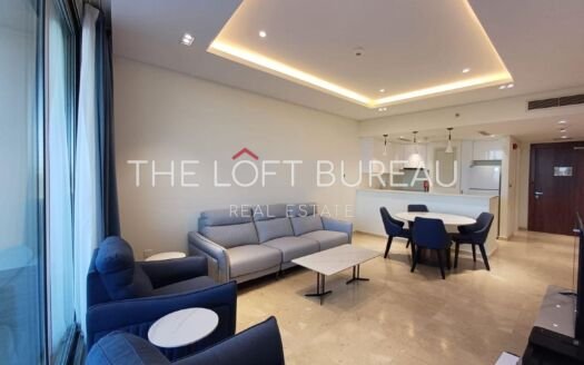 1 MONTH FREE – BRAND NEW 1BR FF IN MARINA LUSAIL