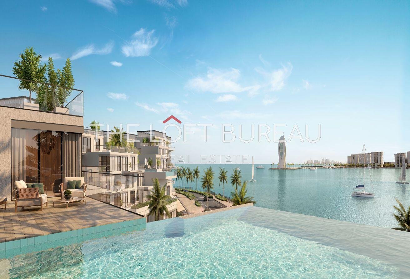 FULL SEA VIEW|ELIE SAAB|WATERFRONT|BY 2027|2 BR