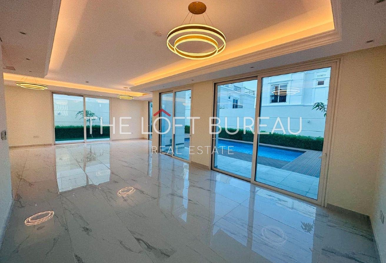 MODERN VILLA | 6B+MAID | PRIVATE POOL | NO FEE