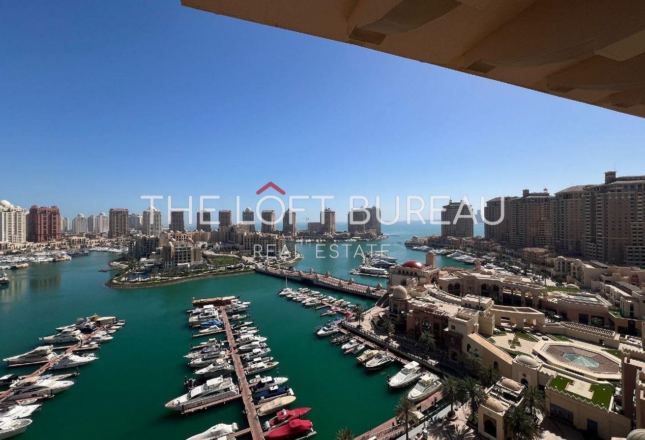BEST PRICE/FULL MARINA VIEW/FANSY 3BHK+MAID