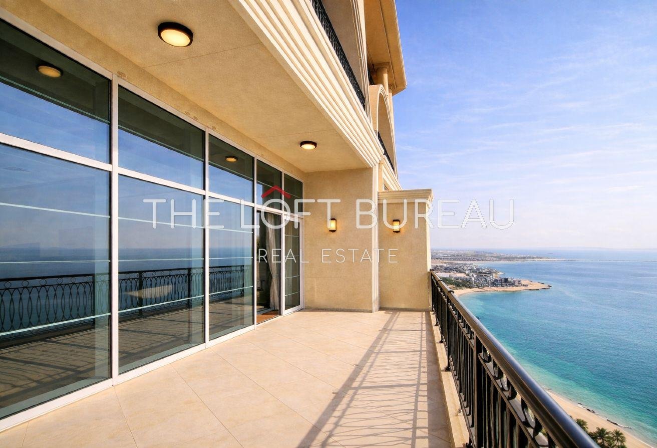 Sea View 3BK+Maid Penthouse | Bills Included