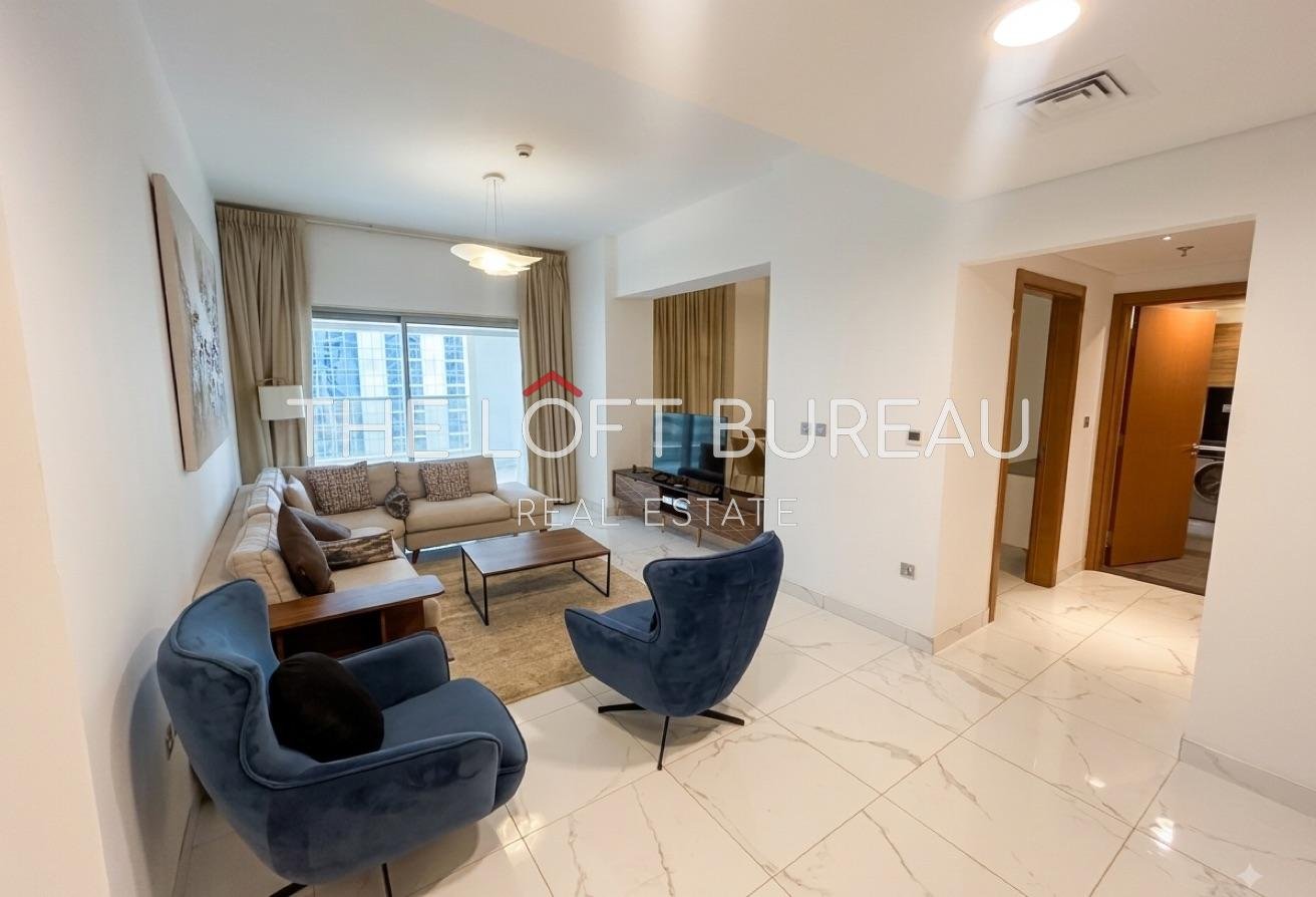 BILLS INCLUD + BIG BALCONY + 2BR+ maid | Sea view