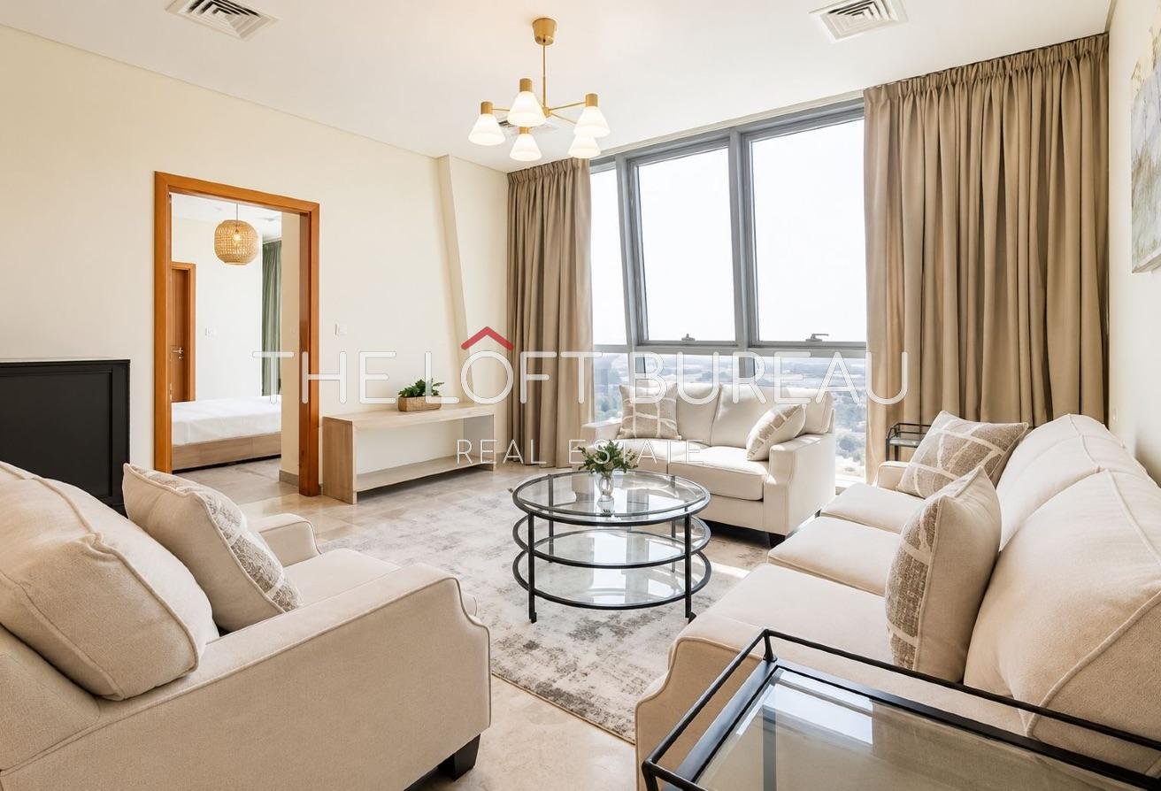 SEA VEIW | 2BR FULLY FURNISHED|HIGH FLOOR |