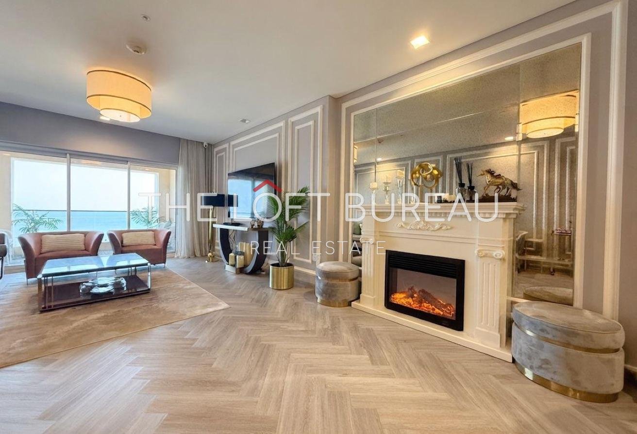 LUXURY|SEA VIEW| 2BR+MAID FURNISHED FOR RENT|