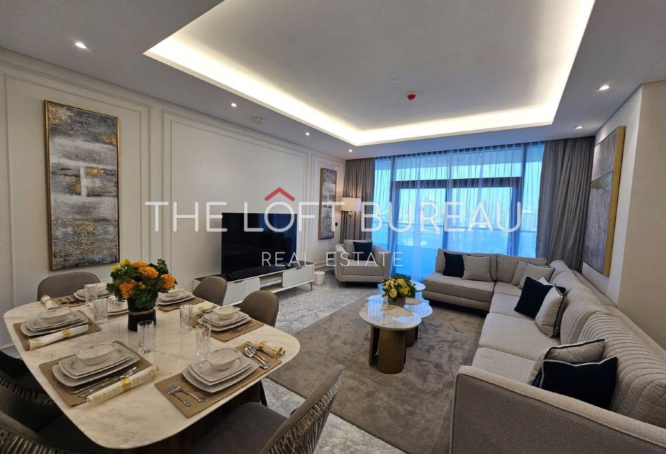 Furnished 2 BR Sea ViewFor Rent In Marina Lusail