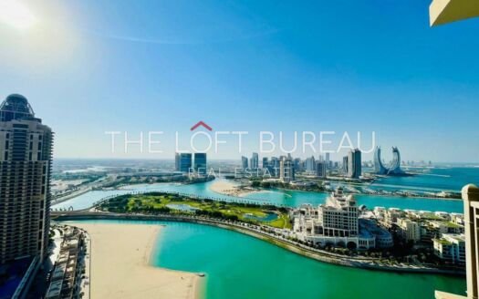 BREATHTAKING VIEW 2BHK+1LAUNDRY 4BATHROOMS ABRAJ