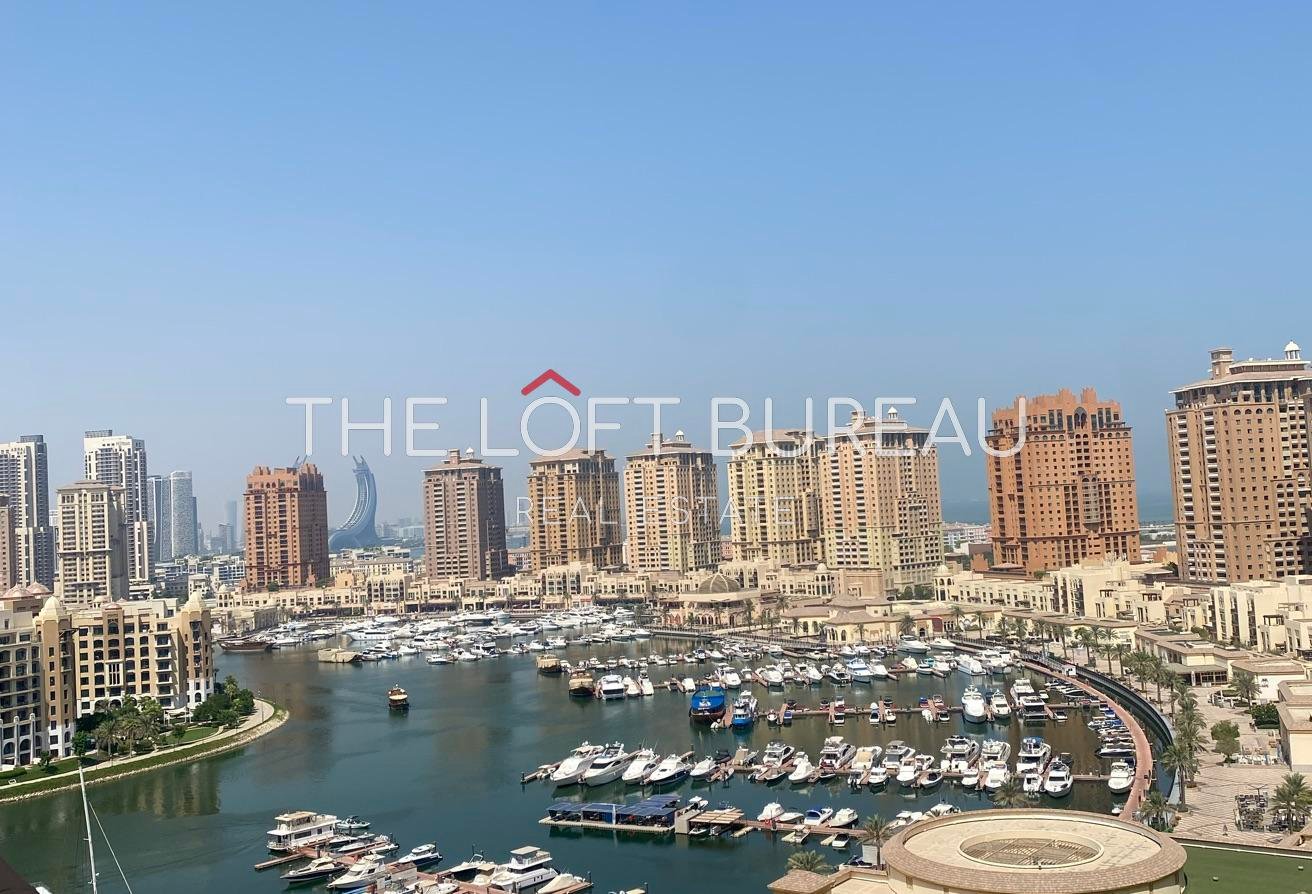 AMAZING 2BR PLUS MAID | PORTO ARABIA | BIG BALCONY