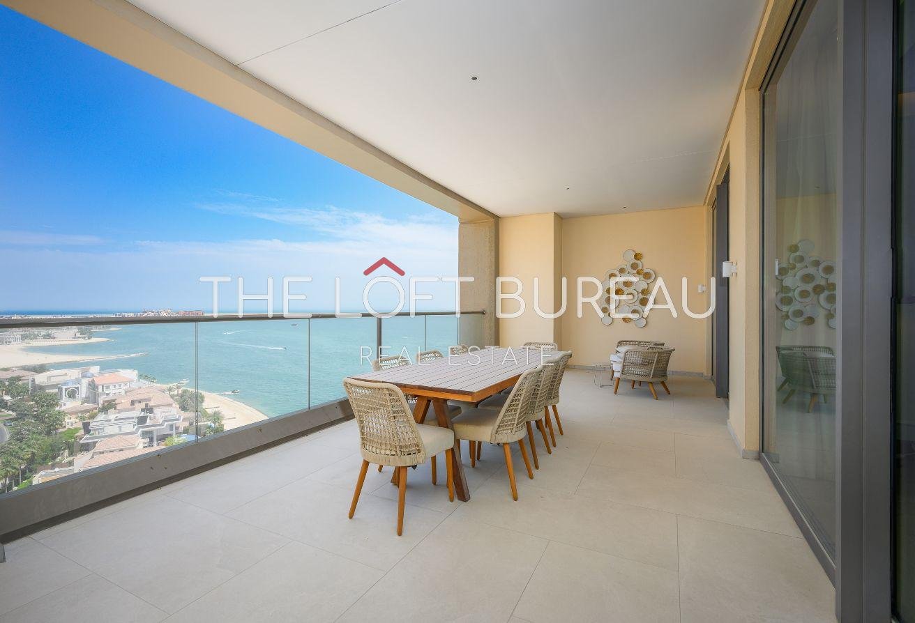 Sea View! Furnished 2BR+Maids Bills Included!
