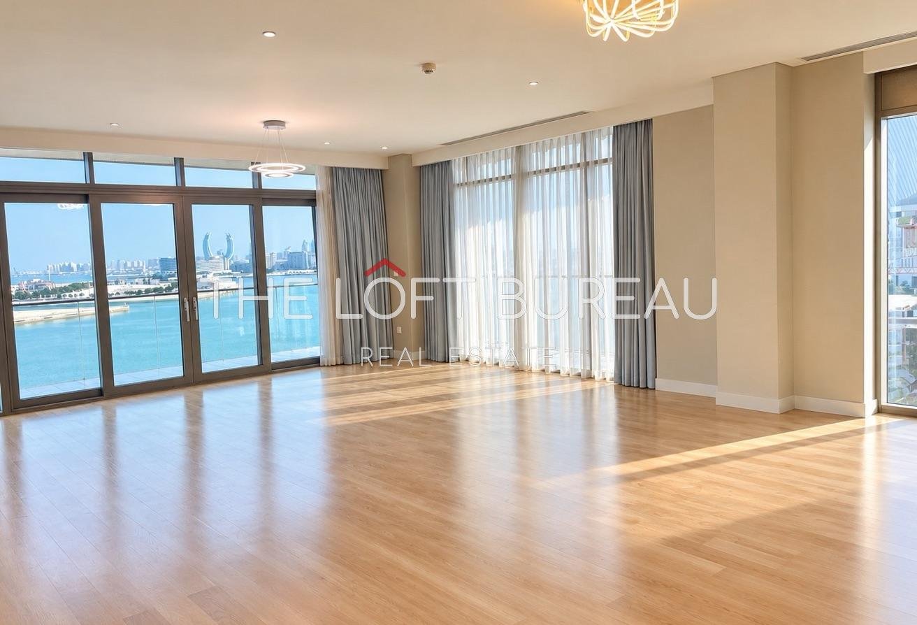 SEA VIEW || SPACIOUS BALCONY || 3BR+M