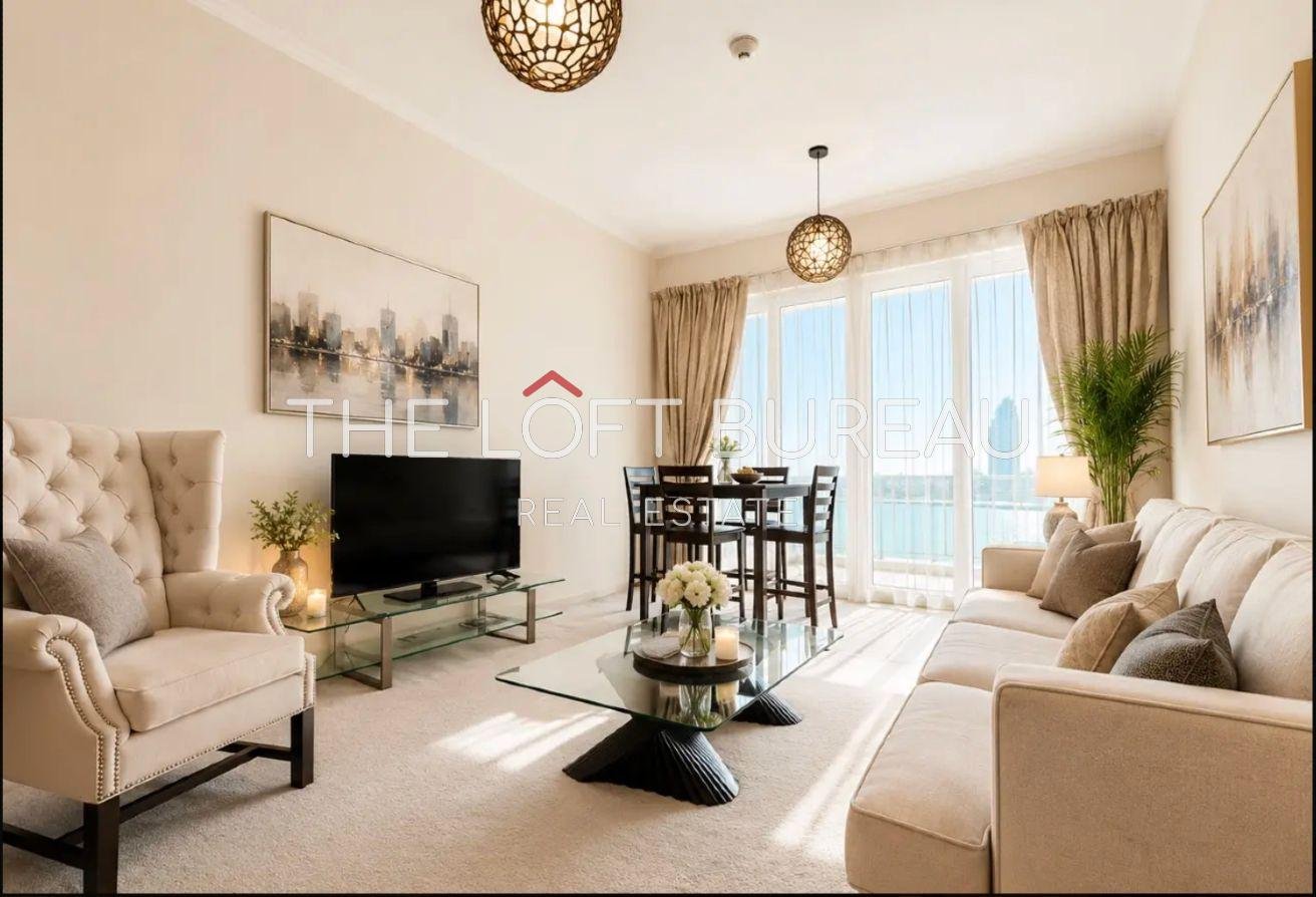 DIRECT SEA VIEW | BRIGHT 1 BEDROOM | FF