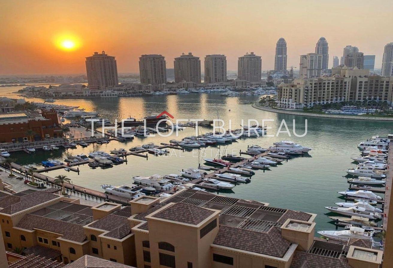 Home 7 FF 2 BR+Balcony|Sea and Marina View|Title Deed