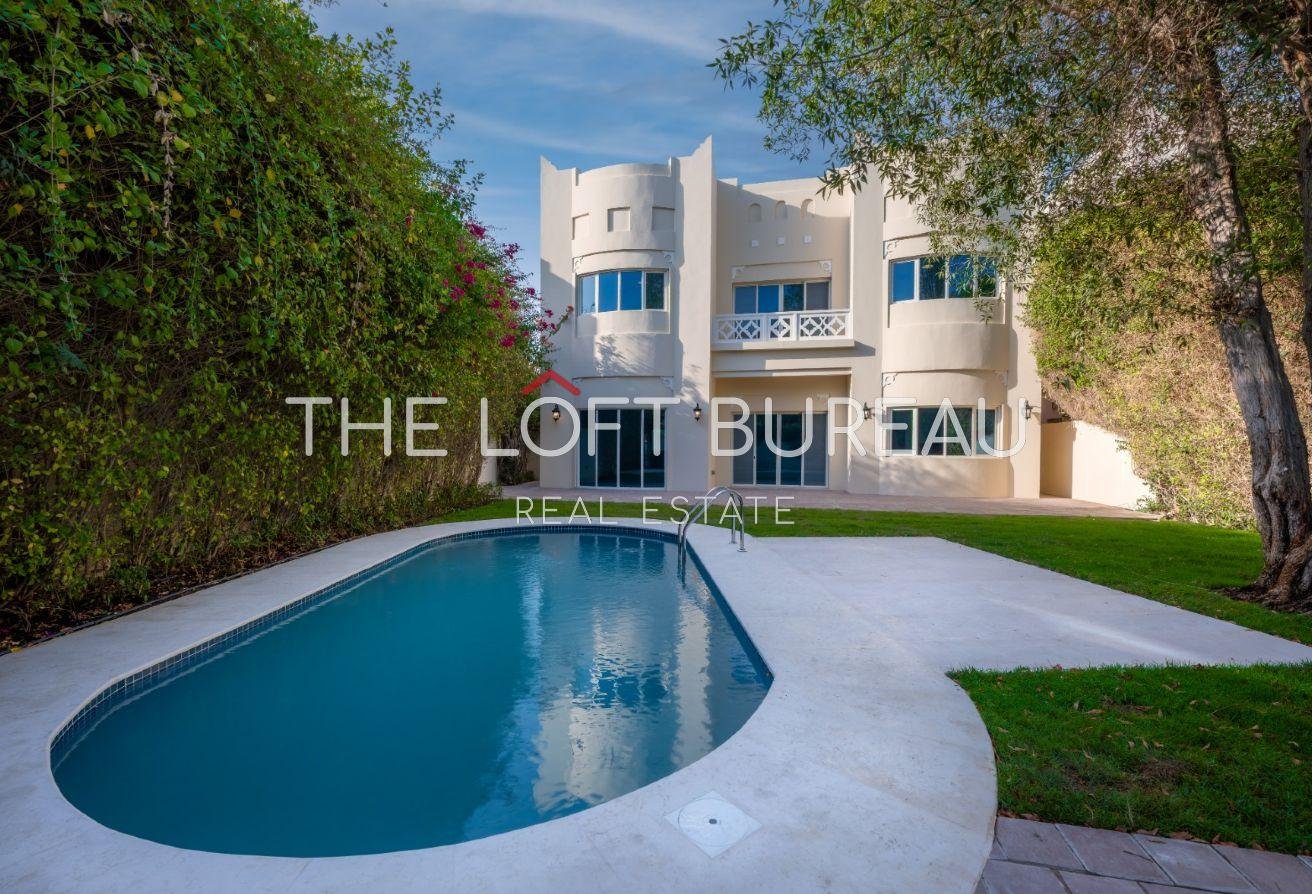 Private Pool| 4 BR+Maid Villa| West Bay Lagoon|
