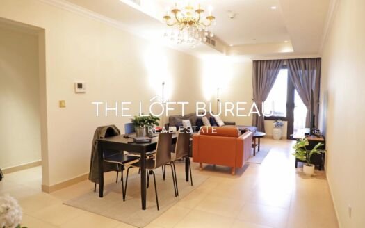 FULL MARINA VIEW! FURNISHED 1BR IN PORTO ARABIA