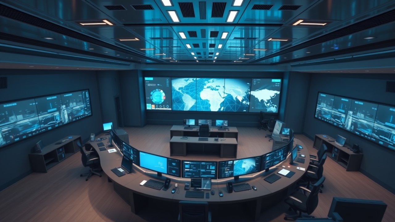 Smart city control center for Lusail infrastructure