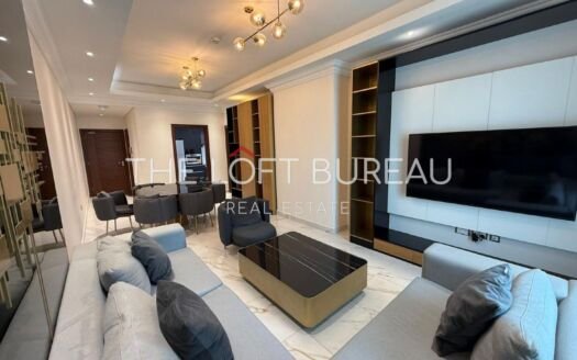 LUXURIOUS TOWER-BEAUTIFUL 3 BHK-FURNISHED