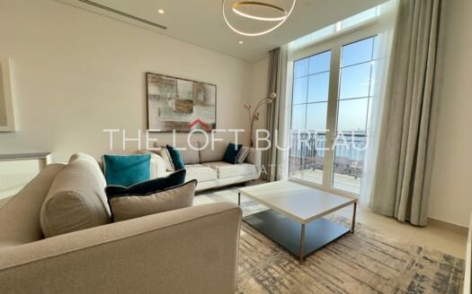 Bright 2BR + Maid | Sea View | Fully Furnished
