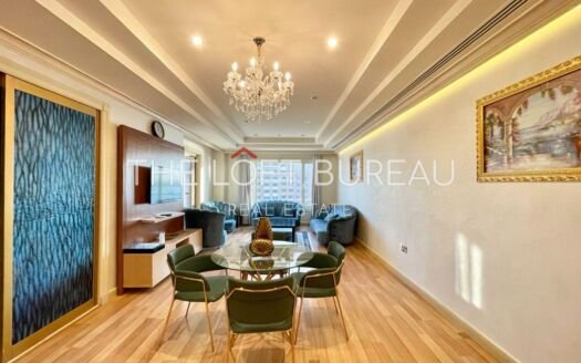 TITLE DEED I HUGE BALCONY I SIDE MARINA 2 BR