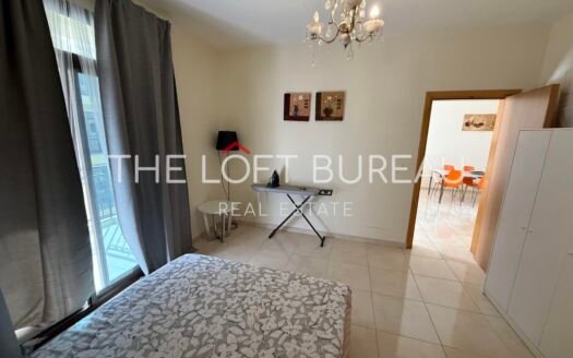 Spacious neat 1BD with balcony | move in today