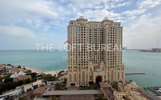 Sea View Big 2 BR | Porto Arabia’s Finest Tower