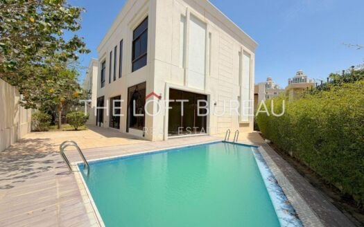 4 BR+MAID VILLA|PRIVATE POOL| PEARL| NO COMMISSION