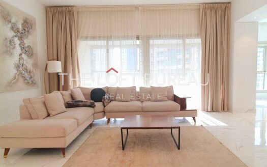 City Sea View 3BK+Maid | Large Balcony