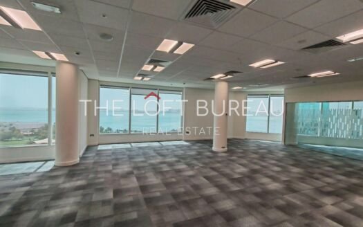 Fitted Office| Lusail Marina| 172 m² | Sea View|