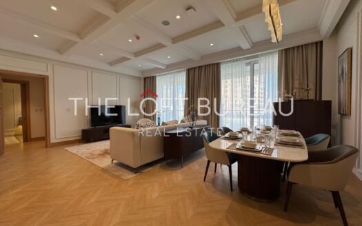 Spacious 2-BR Furnished Apartment + Maid Room