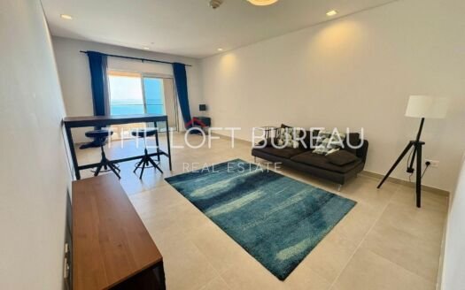 Studio | High Floor | Sea Views | Fully Furnished