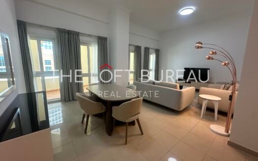 Luxury 2BHK | Balcony | Prime West Bay
