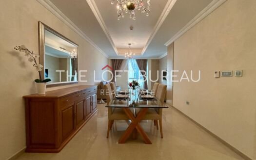 1 Bedroom| Full Furnished| Viva Bahriyah| Rent