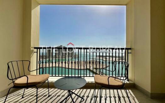 NO FEE | 1BR + OFFICE | SEA VIEW | BILLS INCLUDED