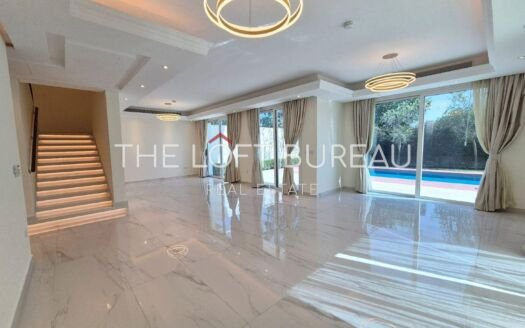 6BR + MAID VILLA | PRIVATE POOL | SEMI-FURNISHED