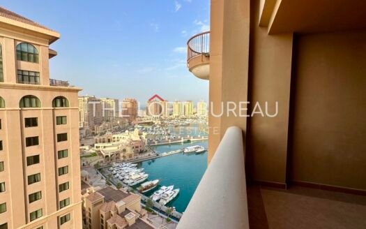 SPACIOUS 1BR + OFFICE | BALCONY | PORTO ARABIA