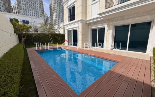 NO COMMISSION 6 BRS WITH MAID’S ROOM PRIVATE POOL