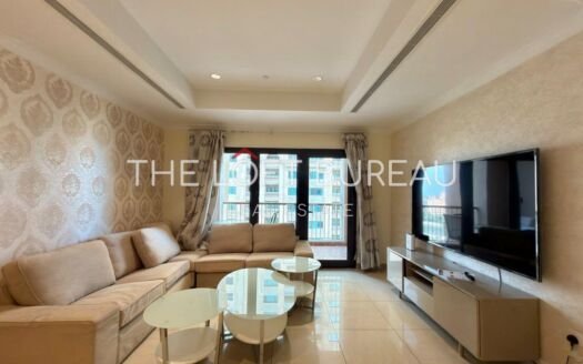 SIDE MARINA VIEW I MODERN 1 BR +OFFICE I FURNISHED