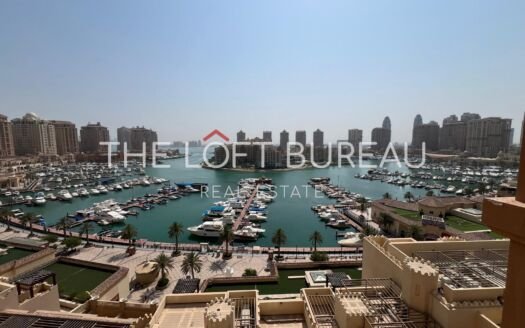 FULL Marina View | Studio For Rent | Porto Arabia