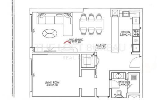 1BR+Living |124.76m²|Sea View|2%DP|2033PP|