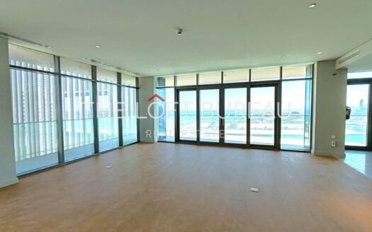 Exquisite 3-Bedroom + Maid| Premium Sea View|