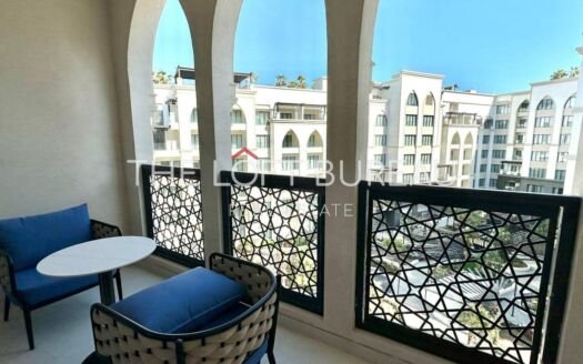 1BR FULLY FURNISHED | SIDE VIEW | NO COMMISSION